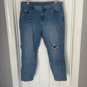 KUT from the Kloth High Rise Cigarette Leg Jeans